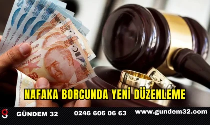 Nafaka Borcunda Yeni Düzenleme