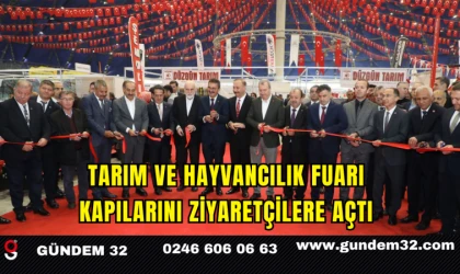 Tarım ve Hayvancılık Fuarı Kapılarını Ziyaretçilere Açtı