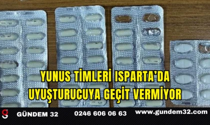 Yunus Timleri Isparta’da Uyuşturucuya Geçit Vermiyor