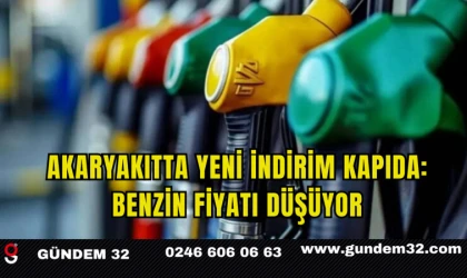 Akaryakıtta Yeni İndirim Kapıda: Benzin Fiyatı Düşüyor