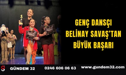 Genç Dansçı Belinay Savaş’tan Büyük Başarı