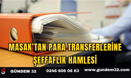MASAK’tan Para Transferlerine Şeffaflık Hamlesi