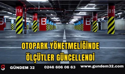 Otopark Yönetmeliğinde Ölçütler Güncellendi