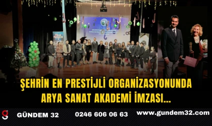Şehrin En Prestijli Organizasyonunda Arya Sanat Akademi İmzası…