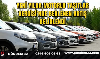 Yeni Yılda Motorlu Taşıtlar Vergisi’nde Beklenen Artış Belirlendi