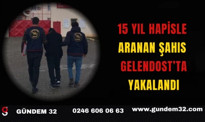 15 Yıl Hapisle Aranan Şahıs Gelendost’ta Yakalandı