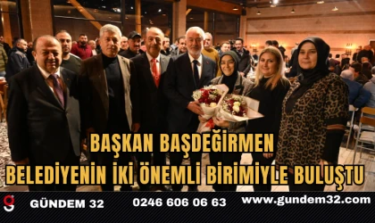 Başkan Başdeğirmen Belediyenin İki Önemli Birimiyle Buluştu