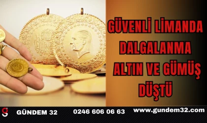 Güvenli Limanda Dalgalanma: Altın ve Gümüş Düştü