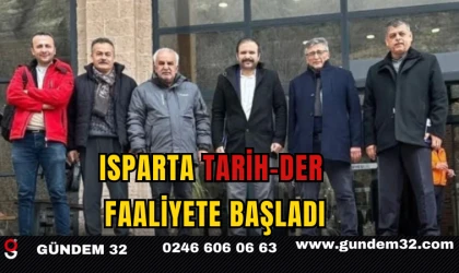 Isparta Tarih-Der Faaliyete Başladı