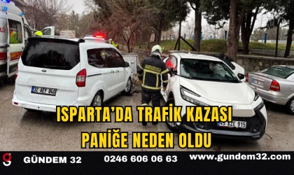 Keçeci’de Trafik Kazası Paniğe Neden Oldu