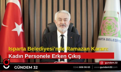 Başkan Başdeğirmen’den Ramazan’da Kadın Personele Destek