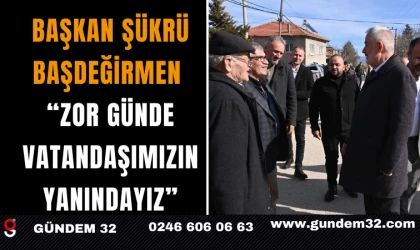 Başkan Şükrü Başdeğirmen: “Zor Günde Vatandaşımızın Yanındayız”