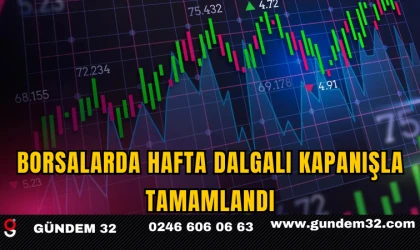 Borsalarda Hafta Dalgalı Kapanışla Tamamlandı