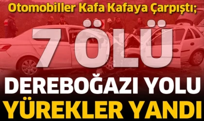 Dereboğazı yolundaki kazada ölü sayısı 7'ye yükseldi