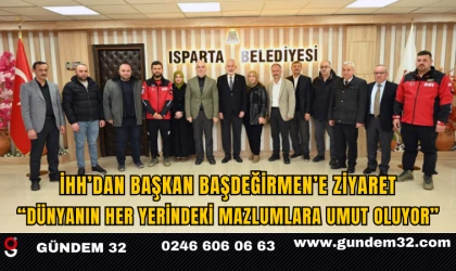 İHH’dan Başkan Başdeğirmen’e Ziyaret: “Dünyanın Her Yerindeki Mazlumlara Umut Oluyor”