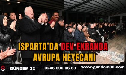 Isparta’da Dev Ekranda Avrupa Heyecanı: Galatasaray, Juventus’u 5-2 Mağlup Etti