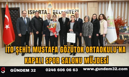 İTO Şehit Mustafa Gözütok Ortaokulu’na Kapalı Spor Salonu Müjdesi