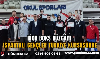 Kick Boks Rüzgârı: Ispartalı Gençler Türkiye Kürsüsünde