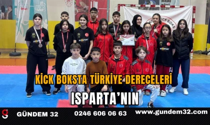 Kick Boksta Türkiye Dereceleri Isparta’nın