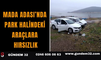 Mada Adası’nda Park Halindeki Araçlara Hırsızlık