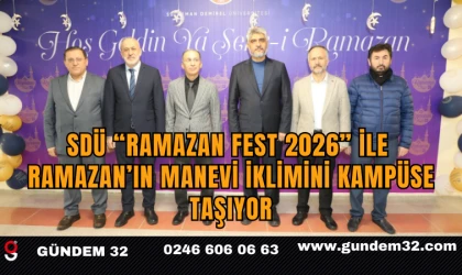 SDÜ “Ramazan Fest 2026” ile Ramazan’ın Manevi İklimini Kampüse Taşıyor