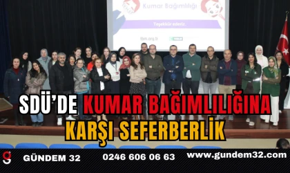 SDÜ’de Kumar Bağımlılığına Karşı Seferberlik