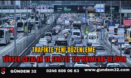 Trafikte Yeni Düzenleme: Yüksek Cezalar ve Ehliyet Yaptırımları Geliyor