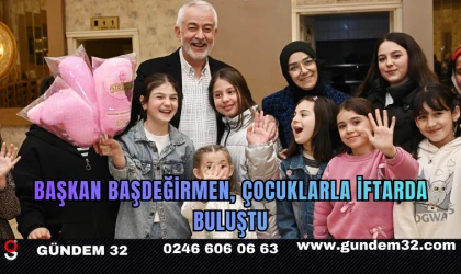 Başkan Başdeğirmen, Çocuklarla İftarda Buluştu