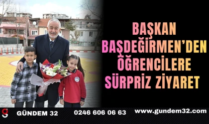 Başkan Başdeğirmen’den Öğrencilere Sürpriz Ziyaret 