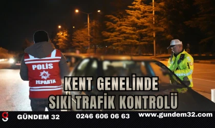 Kent Genelinde Sıkı Trafik Kontrolü