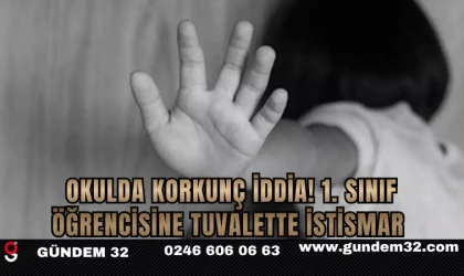 Okulda Korkunç İddia! 1. Sınıf Öğrencisine Tuvalette İstismar İddiası