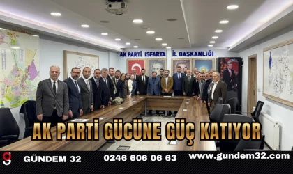 AK Parti Gücüne Güç Katıyor