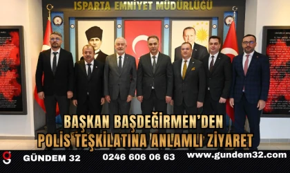 Başkan Başdeğirmen’den Polis Teşkilatına Anlamlı Ziyaret