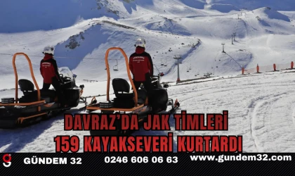 Davraz’da JAK Timleri 159 Kayakseveri Kurtardı