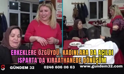 Erkeklere Özgüydü, Kadınlara da Açıldı: Isparta’da Kıraathanede Dönüşüm