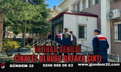 İNTİHAR DENİLDİ CİNAYET OLDUĞU ORTAYA ÇIKTI