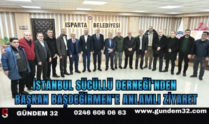 İstanbul Sücüllü Derneği’nden Başkan Başdeğirmen’e Anlamlı Ziyaret