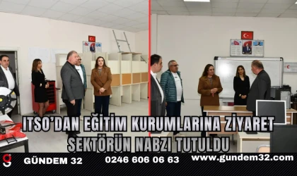 ITSO’dan Eğitim Kurumlarına Ziyaret: Sektörün Nabzı Tutuldu