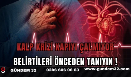 Kalp Krizi Kapıyı Çalmıyor: Belirtileri Önceden Tanıyın !