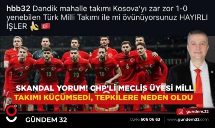 Skandal Yorum! CHP’li Meclis Üyesi Milli Takımı Küçümsedi, Tepkilere Neden Oldu
