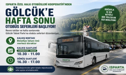 Gölcük’e Hafta Sonu Toplu Ulaşım Kolaylığı