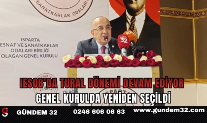 IESOB’da Tural Dönemi Devam Ediyor: Genel Kurulda Yeniden Seçildi