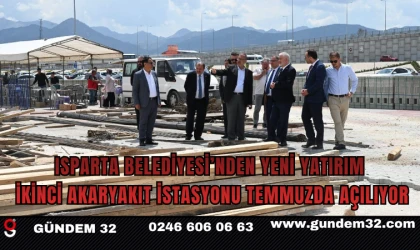 Isparta Belediyesi’nden Yeni Yatırım: İkinci Akaryakıt İstasyonu Temmuzda Açılıyor