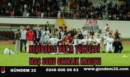 Keçiborlu BAL’a Yükseldi, Maç Sonu Ortalık Karıştı