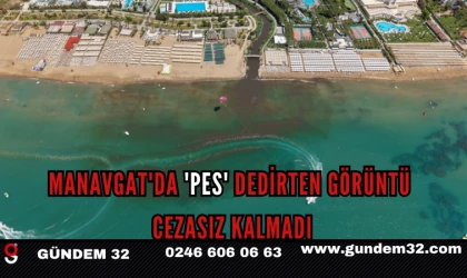 Manavgat'da 'PES' Dedirten Görüntü Cezasız Kalmadı