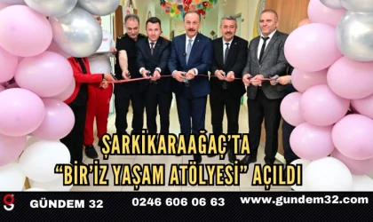 Şarkikaraağaç’ta “Bir’iz Yaşam Atölyesi” Açıldı