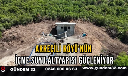 Akkeçili Köyü’nün İçme Suyu Altyapısı Güçleniyor