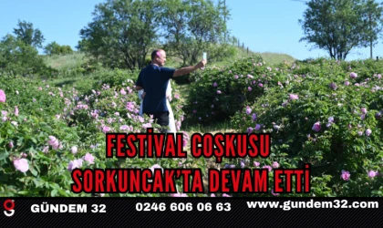 Festival Coşkusu Sorkuncak’ta Devam Etti