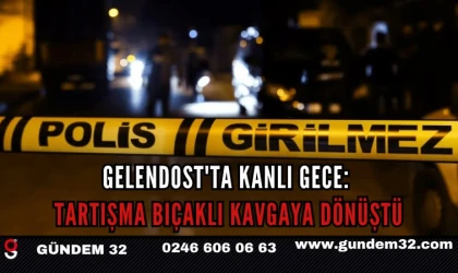 Gelendost'ta Kanlı Gece: Tartışma Bıçaklı Kavgaya Dönüştü