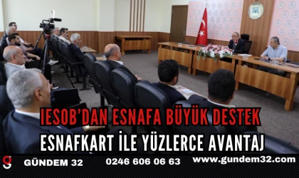 IESOB’dan Esnafa Büyük Destek: Esnafkart ile Yüzlerce Avantaj